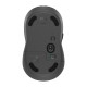 Мышь беспроводная Logitech M650 Signature Graphite [910-006390] темно-серая, 400-4000 dpi, Bluetooth + 2.4G, 5 кнопок, АА-батарейка, полноразмерная, правый хват