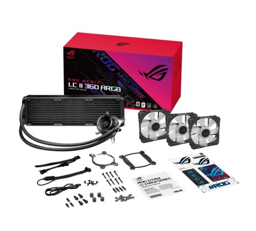 ROG STRIX LC II 360 ARGB  /AIO COOLER,SIGRID,ARGB FAN,AURA,AM5