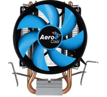 Устройство охлаждения(кулер) Aerocool Verkho 2 Soc-FM2+/AM2+/AM3+/AM4/1150/1151/1155 4-pin 15-25dB Al+Cu 110W 307gr Ret