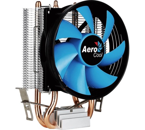 Устройство охлаждения(кулер) Aerocool Verkho 2 Soc-FM2+/AM2+/AM3+/AM4/1150/1151/1155 4-pin 15-25dB Al+Cu 110W 307gr Ret