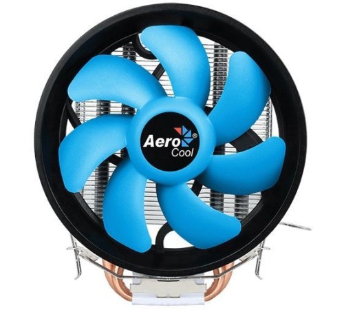 Устройство охлаждения(кулер) Aerocool Verkho 2 Plus Soc-FM2+/AM2+/AM3+/AM4/1150/1151/1155 4-pin 18-27dB Al+Cu 115W 444gr Ret