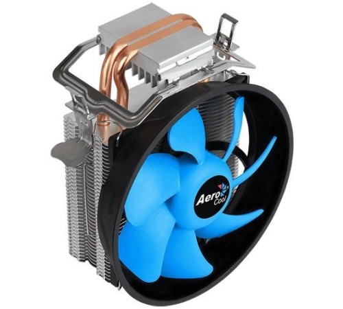 Устройство охлаждения(кулер) Aerocool Verkho 2 Plus Soc-FM2+/AM2+/AM3+/AM4/1150/1151/1155 4-pin 18-27dB Al+Cu 115W 444gr Ret