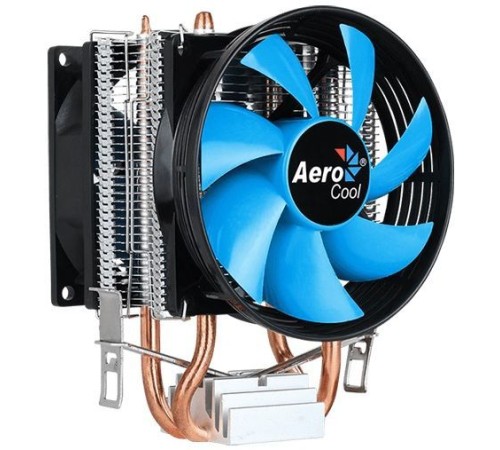 Устройство охлаждения(кулер) Aerocool Verkho 2 Dual Soc-FM2+/AM2+/AM3+/AM4/1150/1151/1155/2011 4-pin 15-25dB Al+Cu 120W 370gr Ret