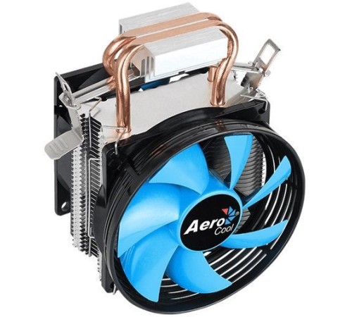 Устройство охлаждения(кулер) Aerocool Verkho 2 Dual Soc-FM2+/AM2+/AM3+/AM4/1150/1151/1155/2011 4-pin 15-25dB Al+Cu 120W 370gr Ret