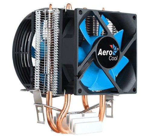 Устройство охлаждения(кулер) Aerocool Verkho 2 Dual Soc-FM2+/AM2+/AM3+/AM4/1150/1151/1155/2011 4-pin 15-25dB Al+Cu 120W 370gr Ret