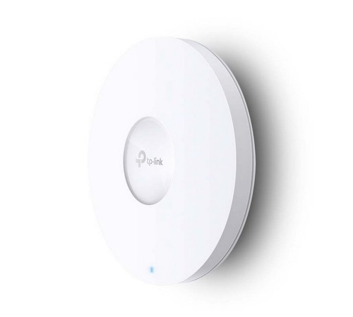 TP-Link EAP633, AX1800 Потолочная двухдиапазонная точка доступа Wi-Fi 6, 1 гиг. порт RJ45, до 574 Мбит/с на 2,4 ГГц + до 1201 Мбит/с на 5 ГГц, PoE 802.3at, 2 встр.антенны, MU-MIMO, БП нет в комплекте (EAP613)