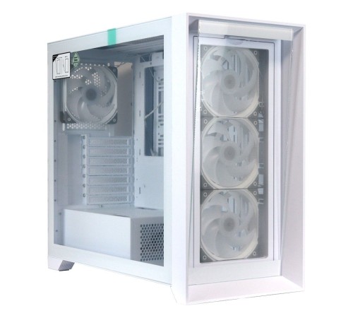 "Lagrange" ATX, White, FANS: 120mm ARGB: 3 Top + 1 Rear + HUB. Drive bay int: 3x3,5" + 3x2,5". 2xUSB3.0+1xUSB-C, Audio I/O, Up to 14x120mm Fans, GPU up to 425mm, PSU max 270mm, CPU cooler up to 190mm, SPCC 1,0mm metal, 4mm TG side pane "Lagrange" ATX, White, FANS: 120mm ARGB: 3 Top + 1 Rear + HUB. Drive bay int: 3x3,5" + 3x2,5". 2xUSB3.0+1xUSB-C, Audio I/O, Up to 14x120mm Fans, GPU up to 425mm, PSU max 270mm, CPU cooler up to 190mm, SPCC 1,0mm metal, 4mm TG side pane