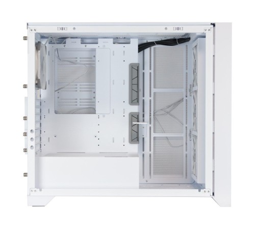 "Lagrange" ATX, White, FANS: 120mm ARGB: 3 Top + 1 Rear + HUB. Drive bay int: 3x3,5" + 3x2,5". 2xUSB3.0+1xUSB-C, Audio I/O, Up to 14x120mm Fans, GPU up to 425mm, PSU max 270mm, CPU cooler up to 190mm, SPCC 1,0mm metal, 4mm TG side pane "Lagrange" ATX, White, FANS: 120mm ARGB: 3 Top + 1 Rear + HUB. Drive bay int: 3x3,5" + 3x2,5". 2xUSB3.0+1xUSB-C, Audio I/O, Up to 14x120mm Fans, GPU up to 425mm, PSU max 270mm, CPU cooler up to 190mm, SPCC 1,0mm metal, 4mm TG side pane