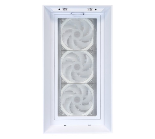 "Lagrange" ATX, White, FANS: 120mm ARGB: 3 Top + 1 Rear + HUB. Drive bay int: 3x3,5" + 3x2,5". 2xUSB3.0+1xUSB-C, Audio I/O, Up to 14x120mm Fans, GPU up to 425mm, PSU max 270mm, CPU cooler up to 190mm, SPCC 1,0mm metal, 4mm TG side pane "Lagrange" ATX, White, FANS: 120mm ARGB: 3 Top + 1 Rear + HUB. Drive bay int: 3x3,5" + 3x2,5". 2xUSB3.0+1xUSB-C, Audio I/O, Up to 14x120mm Fans, GPU up to 425mm, PSU max 270mm, CPU cooler up to 190mm, SPCC 1,0mm metal, 4mm TG side pane