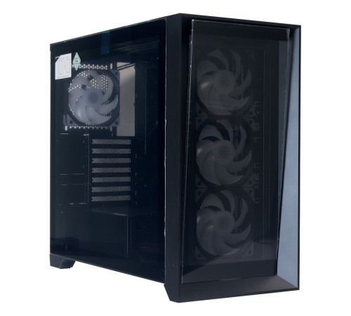 "Lagrange" ATX, Black, FANS: 120mm ARGB: 3 Top + 1 Rear + HUB. Drive bay int: 3x3,5" + 3x2,5". 2xUSB3.0+1xUSB-C, Audio I/O, Up to 14x120mm Fans, GPU up to 425mm, PSU max 270mm, CPU cooler up to 190mm, SPCC 1,0mm metal, 4mm TG side pane "Lagrange" ATX, Black, FANS: 120mm ARGB: 3 Top + 1 Rear + HUB. Drive bay int: 3x3,5" + 3x2,5". 2xUSB3.0+1xUSB-C, Audio I/O, Up to 14x120mm Fans, GPU up to 425mm, PSU max 270mm, CPU cooler up to 190mm, SPCC 1,0mm metal, 4mm TG side pane