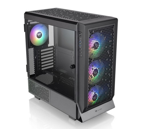 Корпус Thermaltake Ceres 500 TG ARGB черный без БП ATX 4x140mm 2xUSB3.0 1xUSB3.1 audio bott PSU