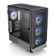 Корпус Thermaltake Ceres 500 TG ARGB черный без БП ATX 4x140mm 2xUSB3.0 1xUSB3.1 audio bott PSU