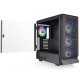 Корпус Thermaltake Ceres 500 TG ARGB черный без БП ATX 4x140mm 2xUSB3.0 1xUSB3.1 audio bott PSU