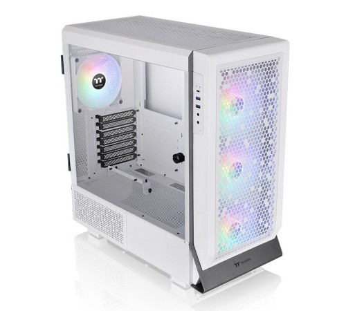 Корпус Thermaltake Ceres 500 TG ARGB белый без БП ATX 4x140mm 2xUSB3.0 1xUSB3.1 audio bott PSU