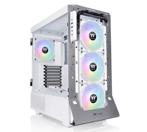 Корпус Thermaltake Ceres 500 TG ARGB белый без БП ATX 4x140mm 2xUSB3.0 1xUSB3.1 audio bott PSU