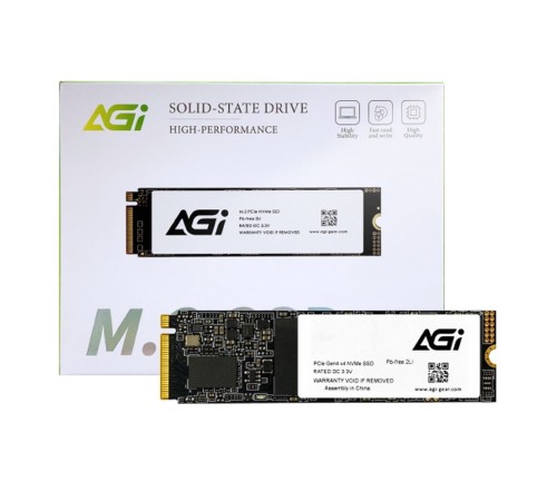 Жесткий диск SSD AGI 512Gb M.2 2280 PCI Express [AGI512G44AI818]