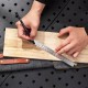 Измерительный и разметочный инструмент Deli Линейка стальная Deli DL8020Y 200мм нержавеющая сталь