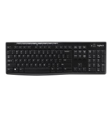 Клавиатура беспроводная Logitech K270 ЛАТИНИЦА (приемник Unifying, 2 батарейки AAA) (арт. 920-003058, M/N: Y-R0015 / C-U0007)