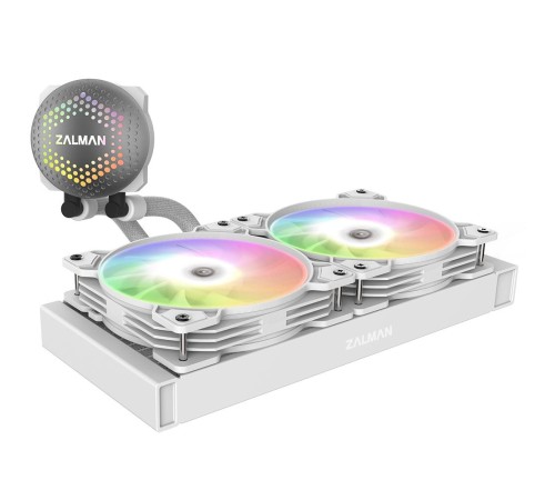 Система водяного охлаждения Zalman CPU Liquid Cooler 280mm, WH (ALPHA 28 White)
