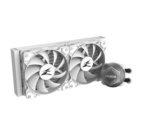 Система водяного охлаждения Zalman CPU Liquid Cooler 280mm, WH (ALPHA 28 White)