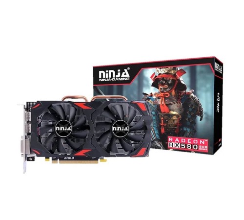 Видеокарта Ninja (Sinotex) AMD RX 580 1180 8192 7000 256 RTL [AFRX58085F]