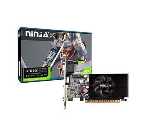 Видеокарта Ninja (Sinotex) NVIDIA GT 610 810 1024 1000 64 RTL [NF61NP013F]