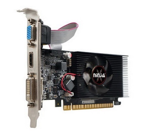 Видеокарта Ninja (Sinotex) NVIDIA GT 610 810 1024 1000 64 RTL [NF61NP013F]