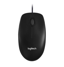 Мышь Logitech M100 Black (910-006652) черная, оптическая, 1000dpi, USB, 1.8м, {10}