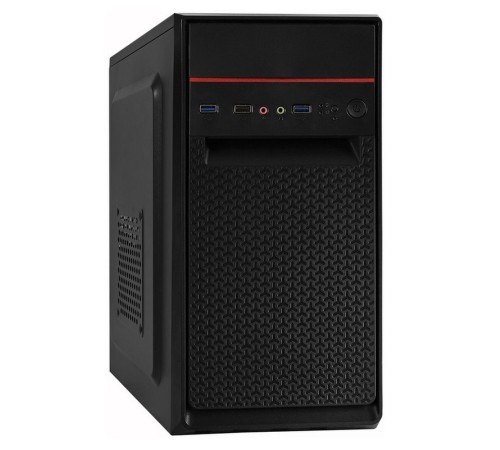 Корпус Minitower ExeGate BAA-107U-AAA350 (mATX, БП AAA350 с вент. 8см, 1*USB+2*USB3.0, аудио, черный