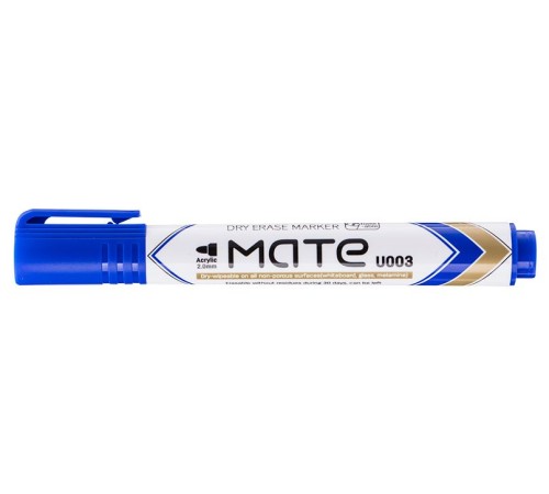 Маркер для досок Deli EU00330 Mate круглый пиш. наконечник 2мм синий