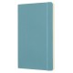 Блокнот Moleskine CLASSIC SOFT QP616B35 Large 130х210мм 192стр. линейка мягкая обложка голубой
