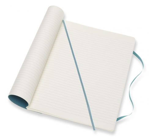 Блокнот Moleskine CLASSIC SOFT QP621B35 XLarge 190х250мм 192стр. линейка мягкая обложка голубой Блокнот Moleskine CLASSIC SOFT QP621B35 XLarge 190х250мм 192стр. линейка мягкая обложка голубой