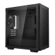 Корпус MiniTower DeepCool CH370 черный без БП mATX TG window 1x120mm fan (R-CH370-BKNAM1-G-1)