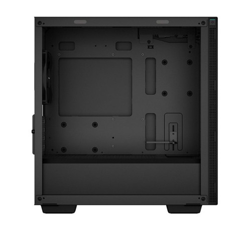 Корпус MiniTower DeepCool CH370 черный без БП mATX TG window 1x120mm fan (R-CH370-BKNAM1-G-1)
