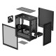 Корпус MiniTower DeepCool CH370 черный без БП mATX TG window 1x120mm fan (R-CH370-BKNAM1-G-1)