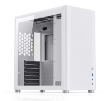 Корпус JONSBO D40 White без БП, боковая панель из закаленного стекла, mini-ITX, micro-ATX, ATX, бел.