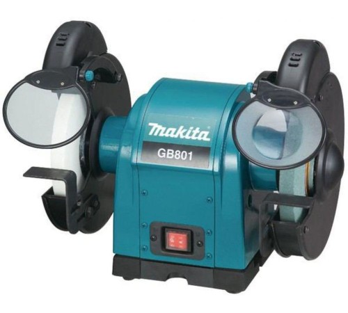 Электроточило Makita GB801 120Вт 2850об/мин d=205мм t=19мм Электроточило Makita GB801 120Вт 2850об/мин d=205мм t=19мм
