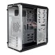 Корпус Minitower ExeGate BA-201 (mATX, без БП, 2*USB, аудио, черный)