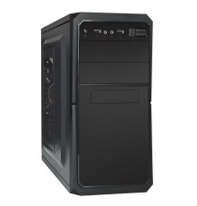 Корпус Minitower ExeGate BA-202 (mATX, без БП, 2*USB, аудио, черный)