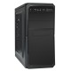 Корпус Minitower ExeGate BA-202 (mATX, без БП, 2*USB, аудио, черный)