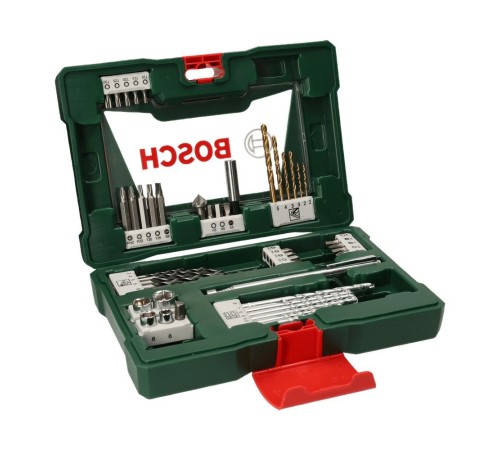 Набор принадлежностей Bosch V-line 48 предметов (жесткий кейс)