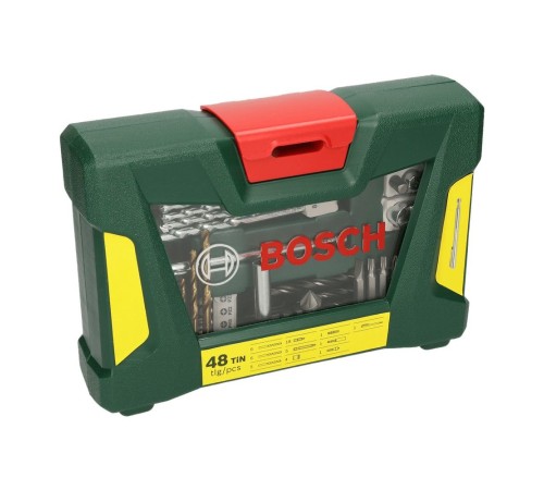 Набор принадлежностей Bosch V-line 48 предметов (жесткий кейс)