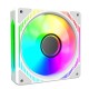Cooling Fan 120x120x25mm, DC 12V, 800-2000R.P.M.±10%, 61.5CFM±10%, 6-35dB(A)±10%, Hydraulic, ARGB