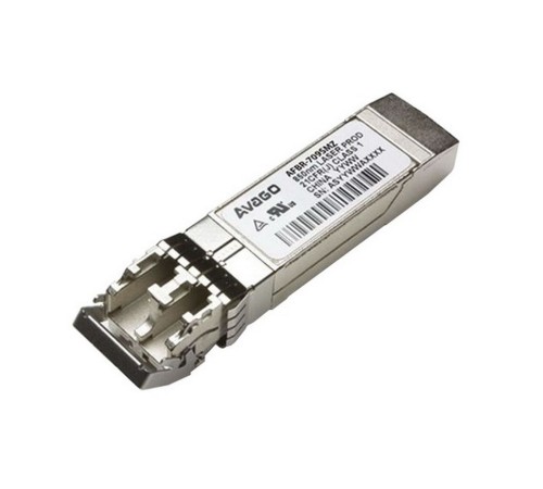 Волоконно-оптический приемопередатчик Avago AFBR-709SMZ Transceiver 10G (10.3125 GBd Ethernet), SFP+, LC MM 300m, 850nm VCSEL laser, bail de-latch, Foxconn Avago, OEM