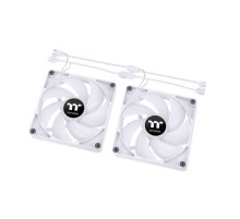 CT120 ARGB PC Cooling Fan White 2 Pack Fan/12025/PWM 500~2000 RPM/ARGB MB Sync/White
