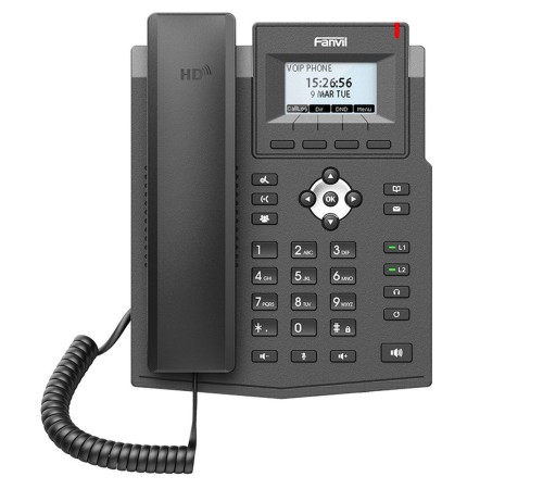 Телефон IP Fanvil X3SP Lite черный