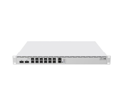 Маршрутизатор MikroTik Cloud Core Router 2216-1G-12XS-2XQ with Amazon Annapurna Labs Alpine v3 AL73400 CPU (16-cores, 2GHz per core) and Marvell Prestera Aldrin2 switch-chip, 16GB RAM, 2x100G QSFP cages, 14x25G SFP (CCR2216-1G-12XS-2XQ)
