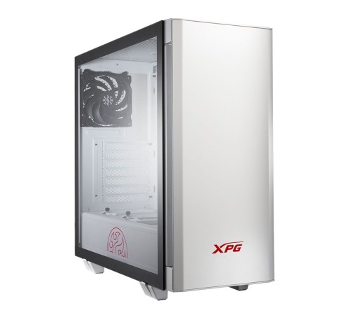 INVADER WHITE (INVADER-WHCWW) (Midi-Tower, белый, TG, 120mm fan*2) INVADER WHITE (INVADER-WHCWW) (Midi-Tower, белый, TG, 120mm fan*2)
