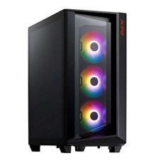 CRUISER BLACK (CRUISERST-BKCWW) (Midi-Tower, черный, TG, 120mm ARGB fan*3)
