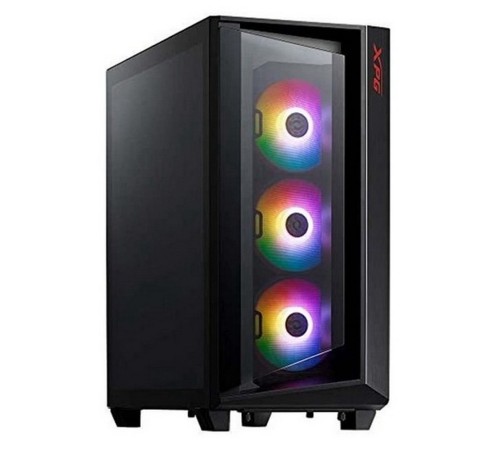 CRUISER BLACK (CRUISERST-BKCWW) (Midi-Tower, черный, TG, 120mm ARGB fan*3)